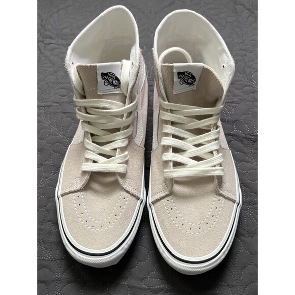 VANS Other - VANS Sentry SK8 Hi Top Beige Unisex Sneakers SZ 9.5M/11W Suede Canvas Kicks NEW